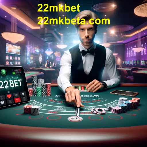 Experiência Imersiva em Jogos 'Ao Vivo' no 22mkbet